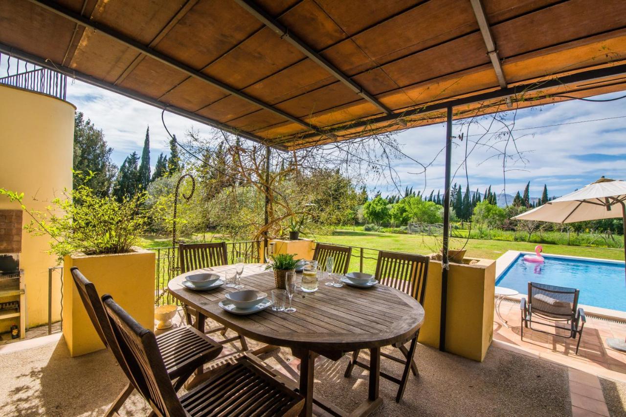 Traumhafte Finca Son Senyor - Mit Pferdekoppel Villa Sa Pobla Dış mekan fotoğraf