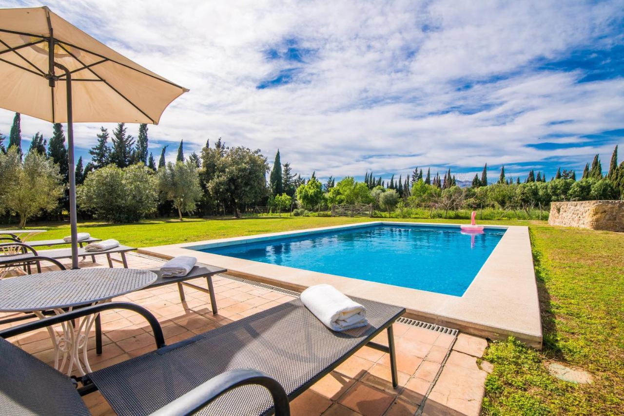 Traumhafte Finca Son Senyor - Mit Pferdekoppel Villa Sa Pobla Dış mekan fotoğraf
