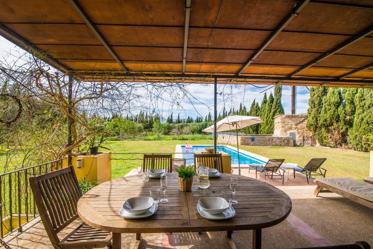 Traumhafte Finca Son Senyor - Mit Pferdekoppel Villa Sa Pobla Dış mekan fotoğraf