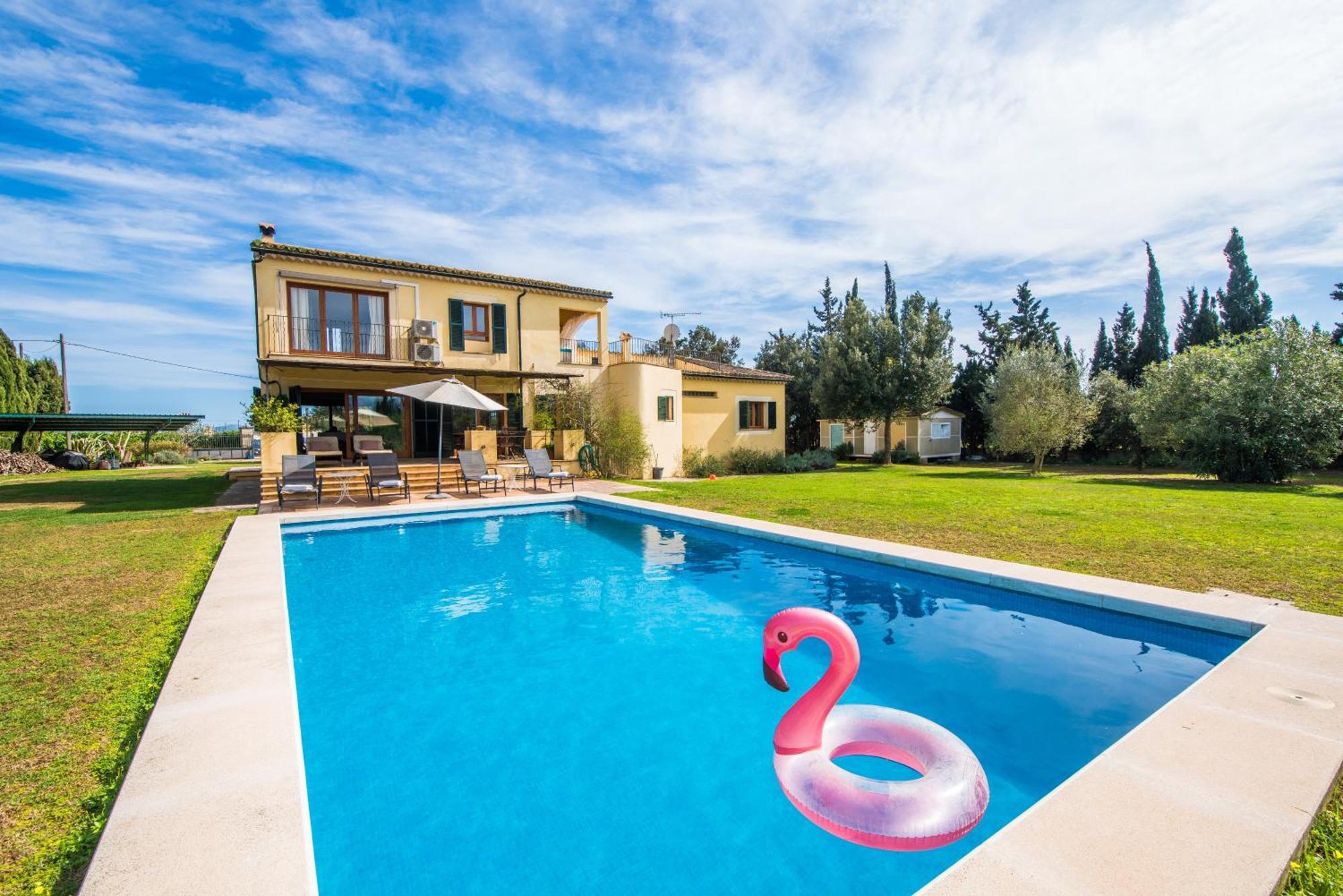 Traumhafte Finca Son Senyor - Mit Pferdekoppel Villa Sa Pobla Dış mekan fotoğraf