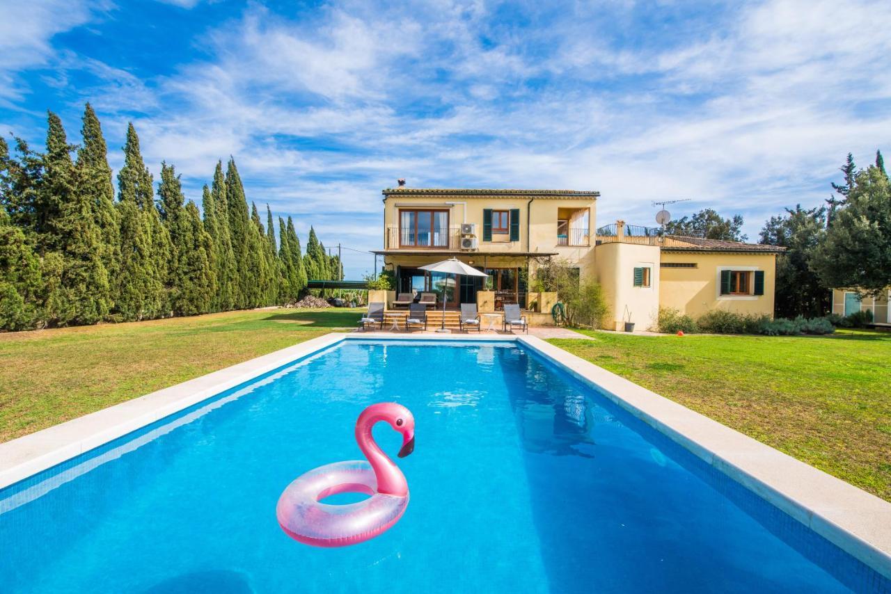 Traumhafte Finca Son Senyor - Mit Pferdekoppel Villa Sa Pobla Dış mekan fotoğraf