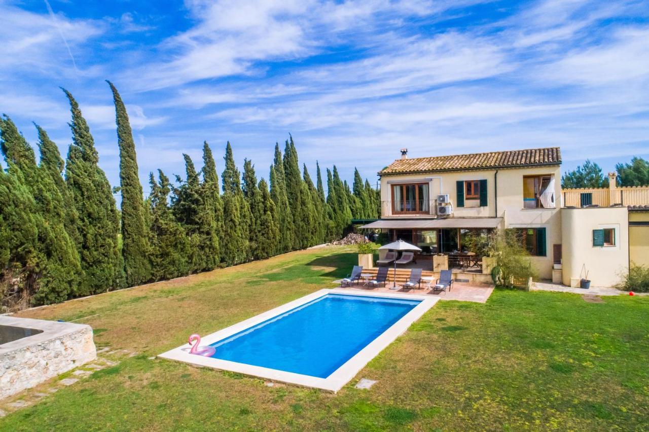 Traumhafte Finca Son Senyor - Mit Pferdekoppel Villa Sa Pobla Dış mekan fotoğraf
