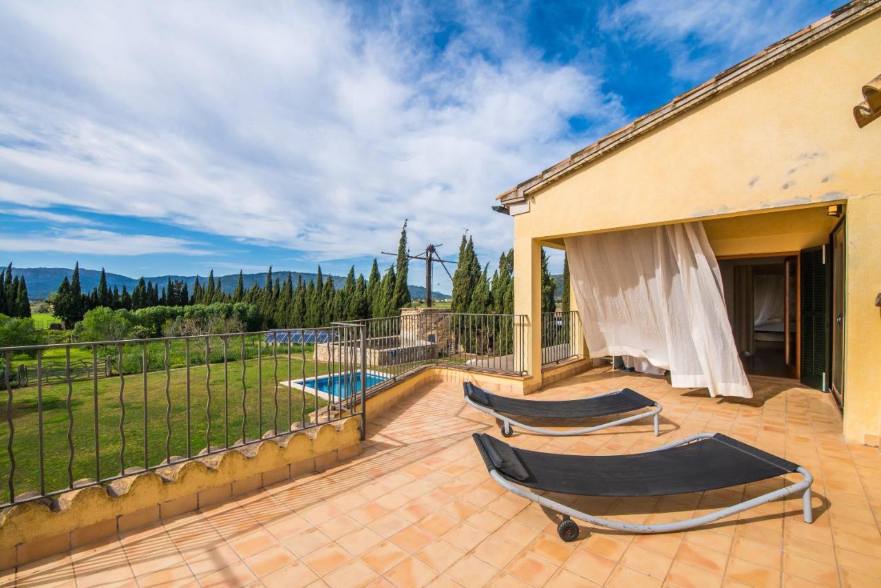 Traumhafte Finca Son Senyor - Mit Pferdekoppel Villa Sa Pobla Dış mekan fotoğraf