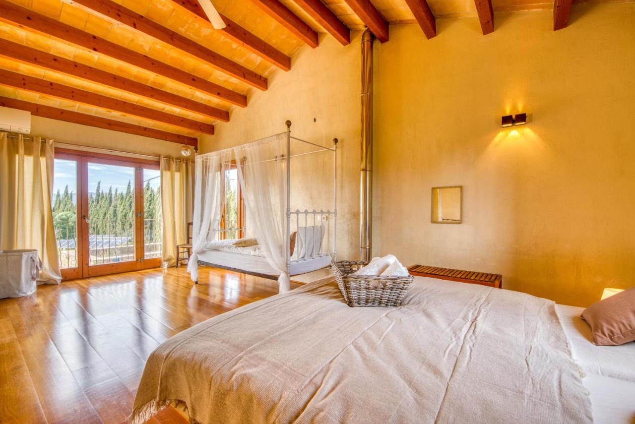 Traumhafte Finca Son Senyor - Mit Pferdekoppel Villa Sa Pobla Dış mekan fotoğraf