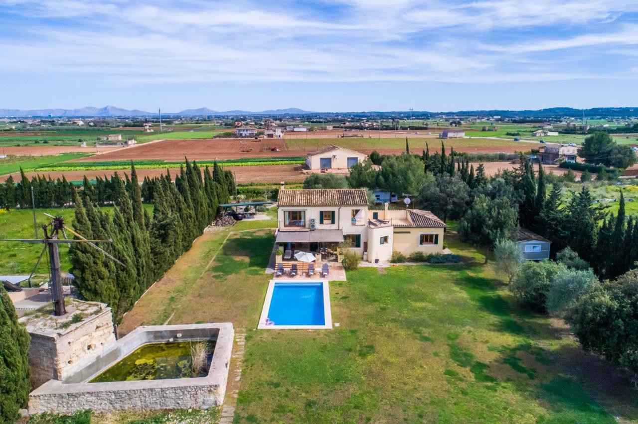 Traumhafte Finca Son Senyor - Mit Pferdekoppel Villa Sa Pobla Dış mekan fotoğraf