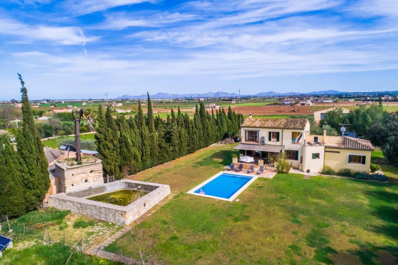 Traumhafte Finca Son Senyor - Mit Pferdekoppel Villa Sa Pobla Dış mekan fotoğraf