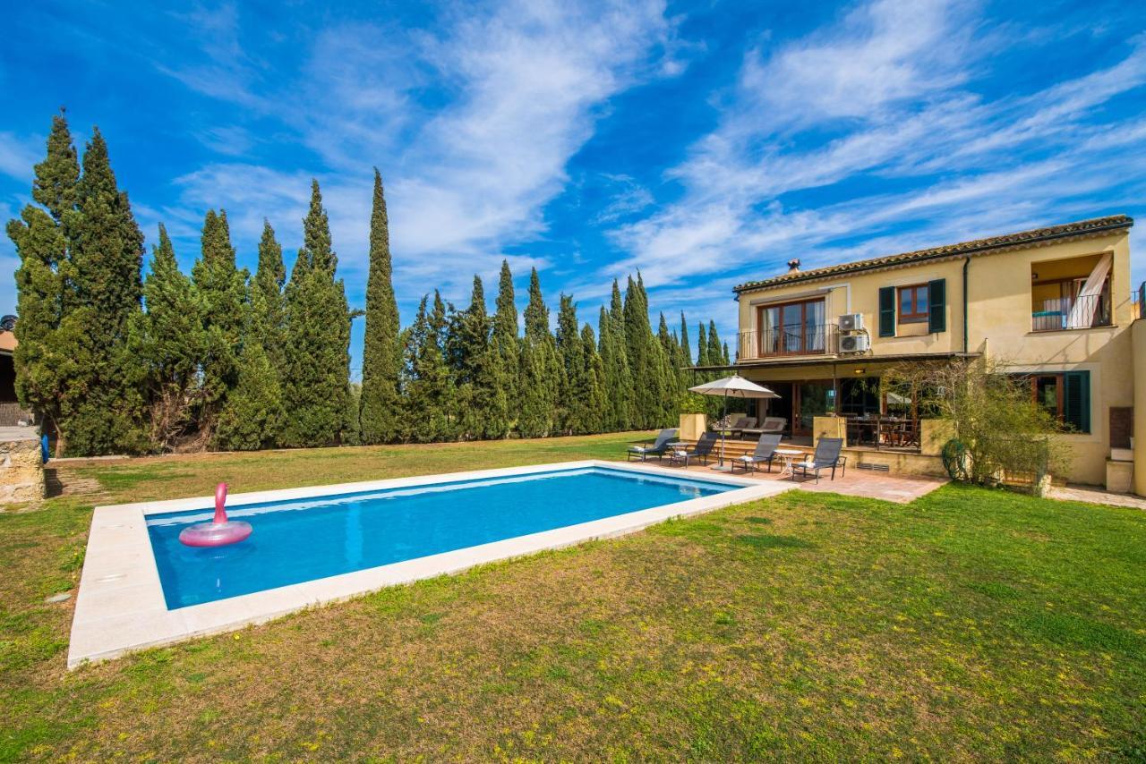 Traumhafte Finca Son Senyor - Mit Pferdekoppel Villa Sa Pobla Dış mekan fotoğraf