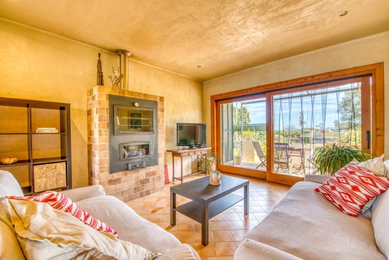 Traumhafte Finca Son Senyor - Mit Pferdekoppel Villa Sa Pobla Dış mekan fotoğraf